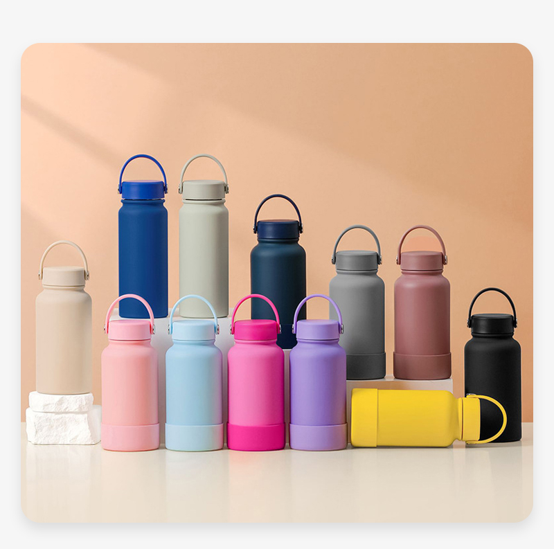 26oz/800ml Hydro Flask Stainless Steel Water Bottle with Portable Lids