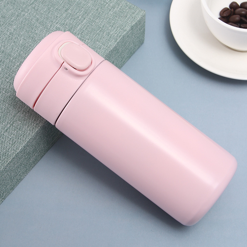 11oz Stainless Steel Vacuum Insulation Flask Thermos Pea Cups