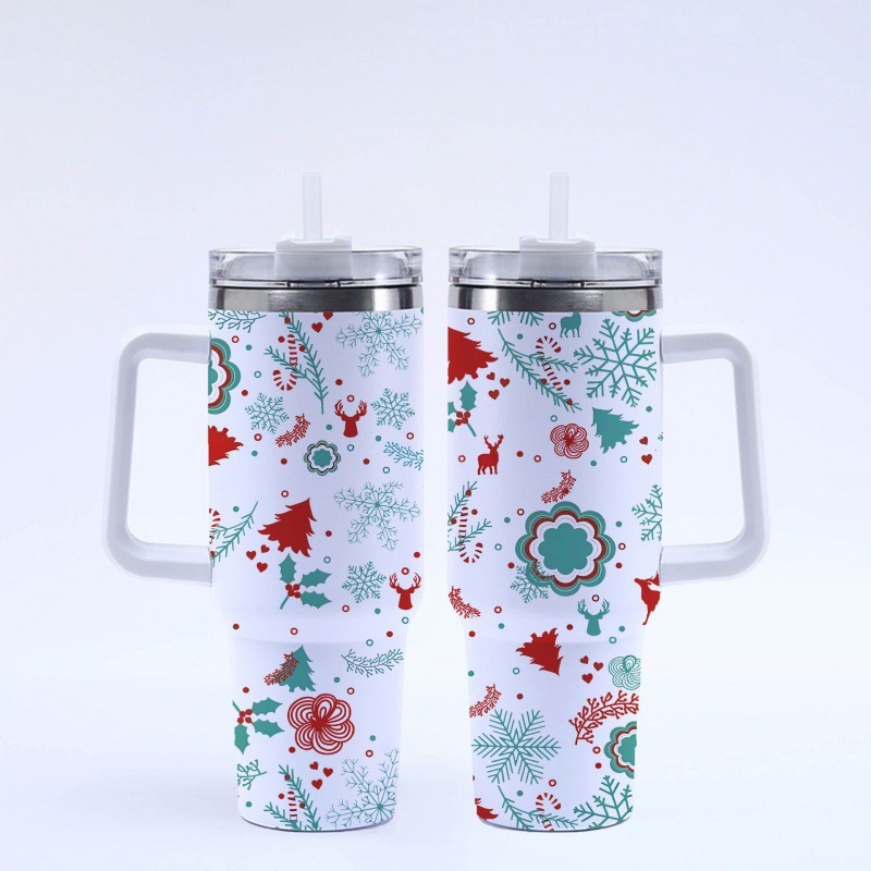 New creative 40oz Christmas and Halloween gift tumbler