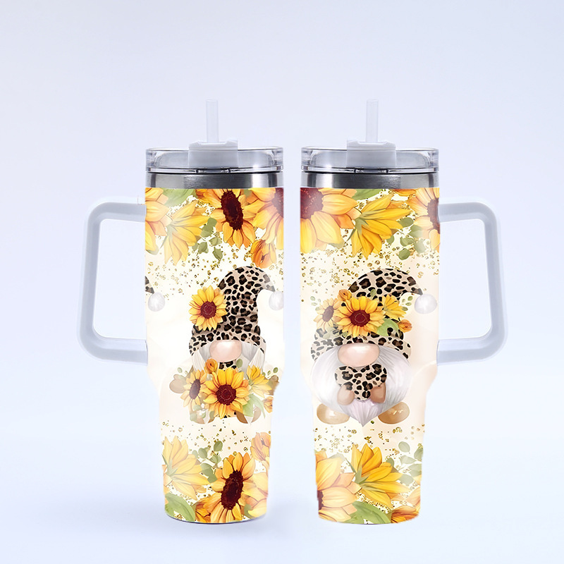 New creative 40oz Christmas and Halloween gift tumbler