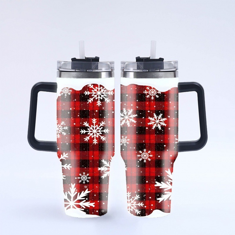 New creative 40oz Christmas and Halloween gift tumbler