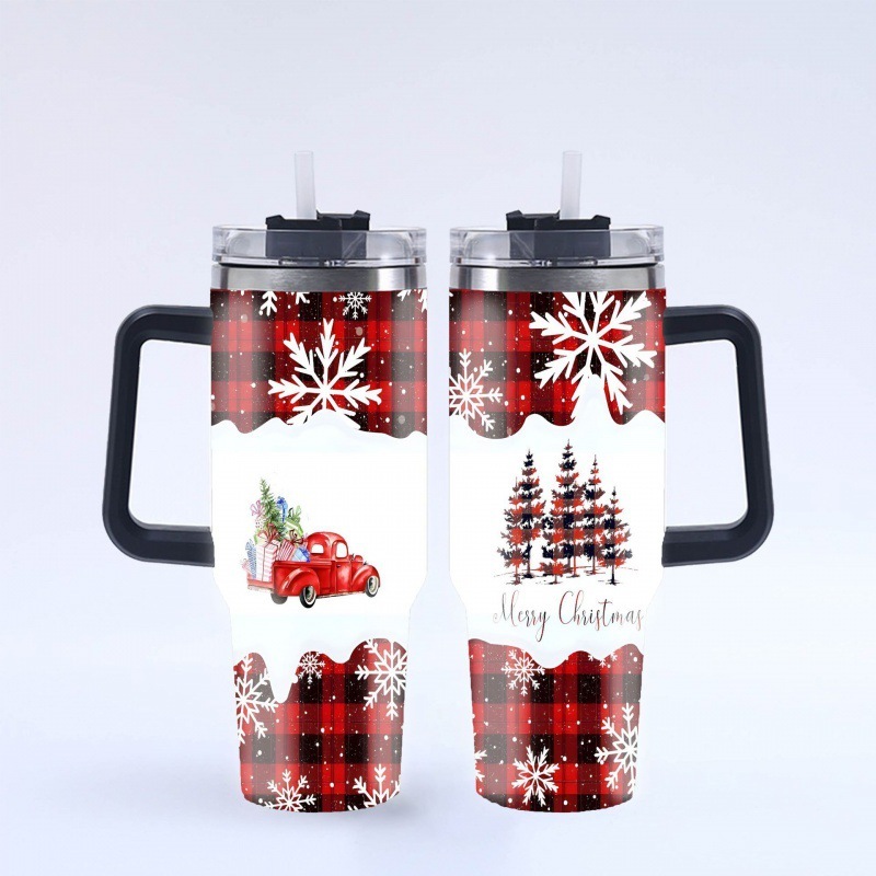 New creative 40oz Christmas and Halloween gift tumbler