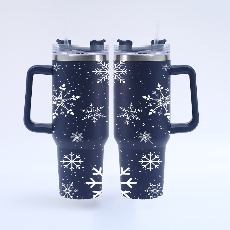 New creative 40oz Christmas and Halloween gift tumbler