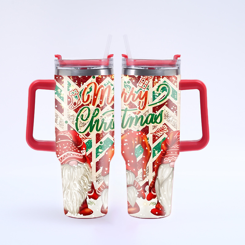 New creative 40oz Christmas and Halloween gift tumbler