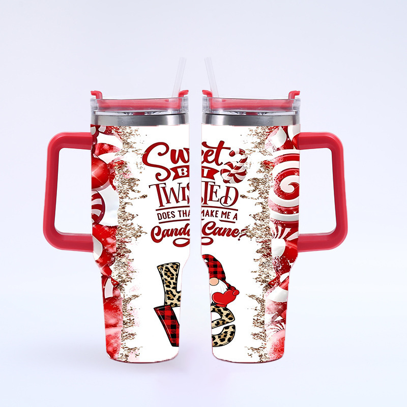 New creative 40oz Christmas and Halloween gift tumbler
