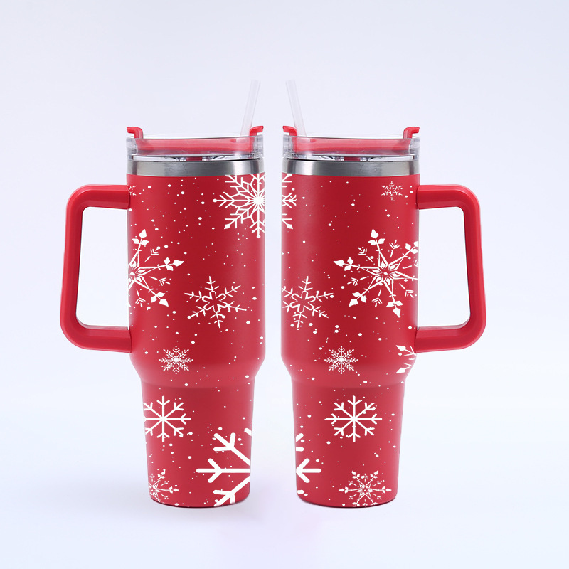 New creative 40oz Christmas and Halloween gift tumbler