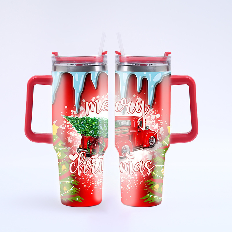 New creative 40oz Christmas and Halloween gift tumbler