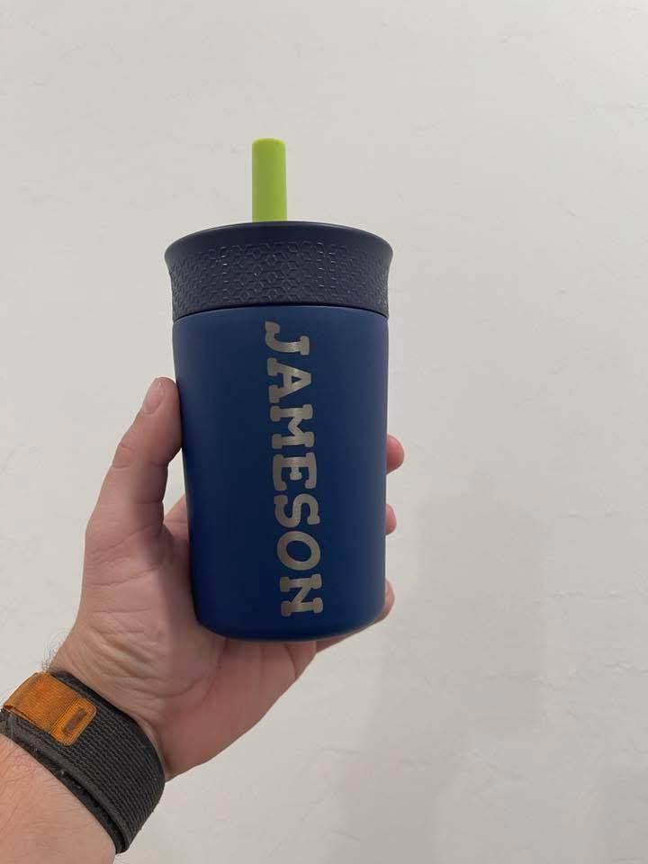 12oz mini kids straw tumblers owal styles