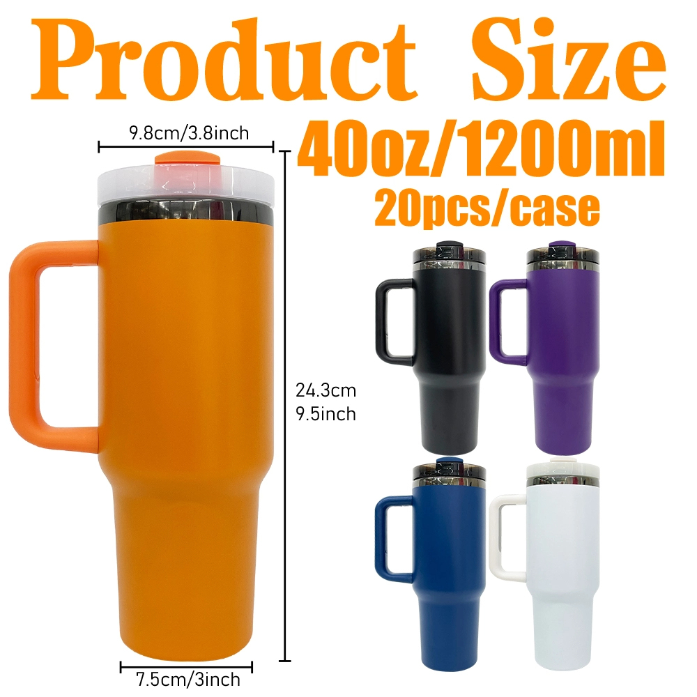 20 Pack USA Warehouse Halloween Parent Child Style H2.0 40oz Mirror Black Plated Underneath Tumblers for Laser Engraving