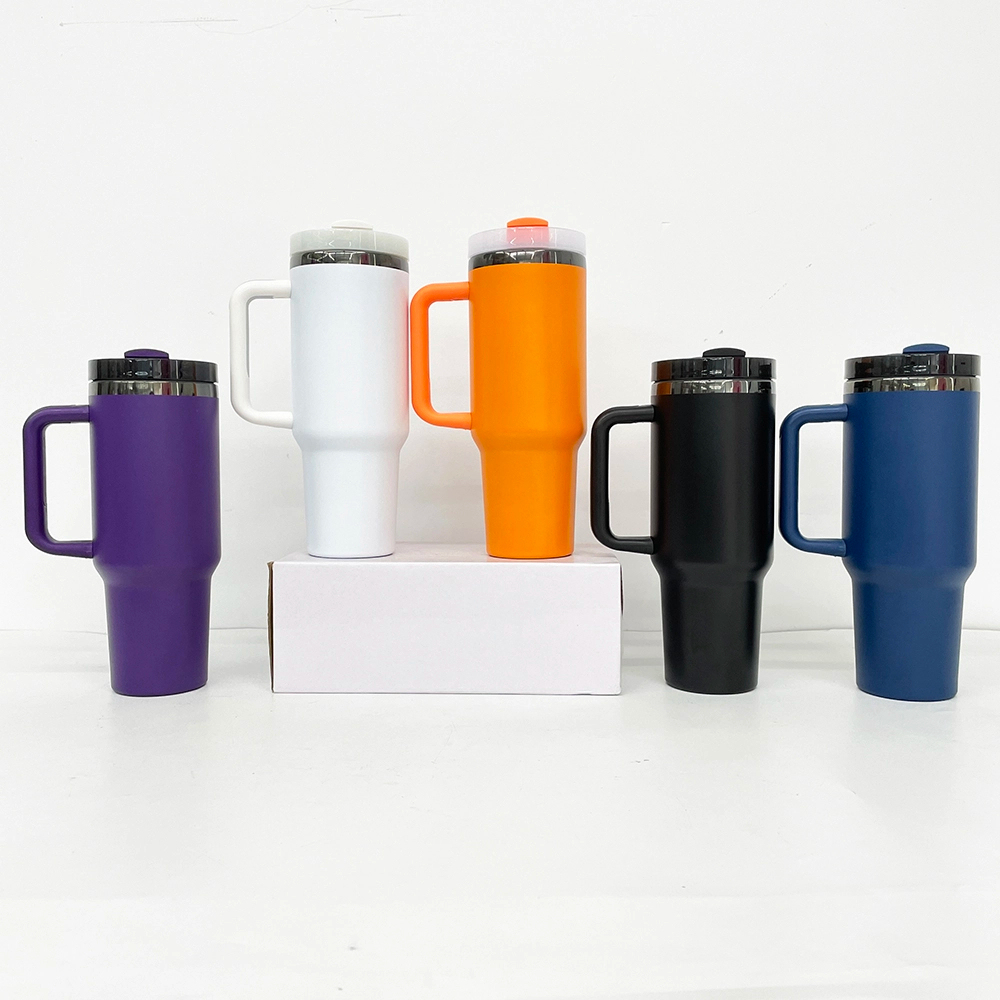 20 Pack USA Warehouse Halloween Parent Child Style H2.0 40oz Mirror Black Plated Underneath Tumblers for Laser Engraving