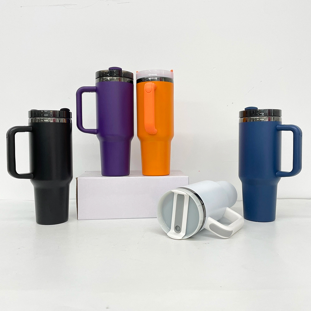 20 Pack USA Warehouse Halloween Parent Child Style H2.0 40oz Mirror Black Plated Underneath Tumblers for Laser Engraving