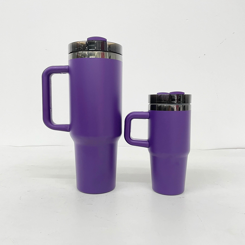 20 Pack USA Warehouse Halloween Parent Child Style H2.0 40oz Mirror Black Plated Underneath Tumblers for Laser Engraving
