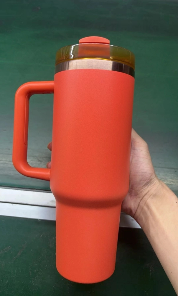 20 Pack USA Warehouse 40oz Pumpkin Spice Autumn Color Copper Plated Tumbler for Laser Engraving