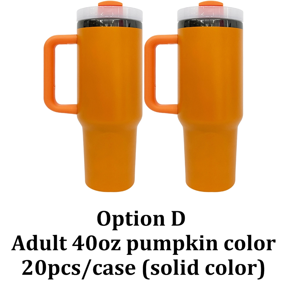 20 Pack USA Warehouse Halloween Parent Child Style H2.0 40oz Mirror Black Plated Underneath Tumblers for Laser Engraving