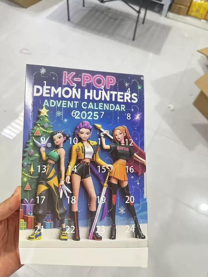 K-Pop Devil Hunter 24days toys christmas countdown Calendar