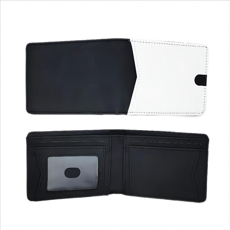 DIY Printed Leather/PU Short Blank Wallet - Heat Transfer Printing and Sublimation