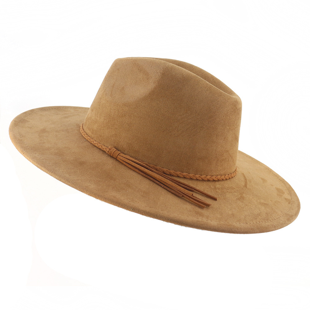 Wide Brim Vegan Suede Blank Hat-USA