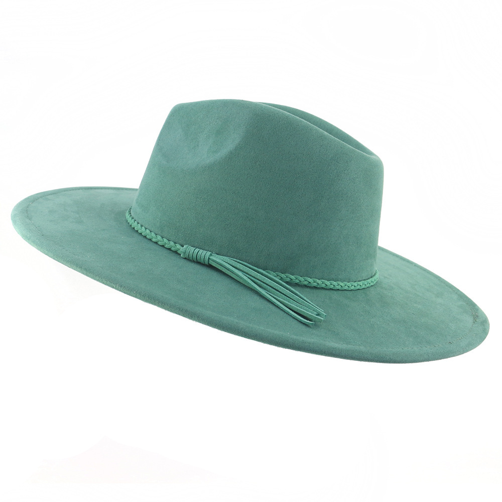 Wide Brim Vegan Suede Blank Hat-USA
