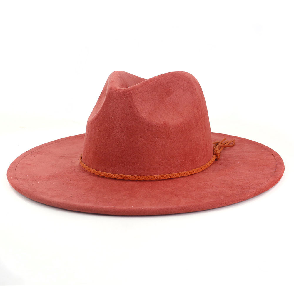 Wide Brim Vegan Suede Blank Hat-USA