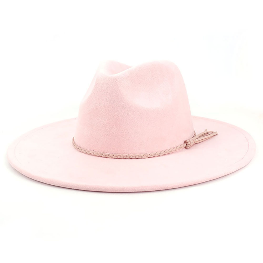 Wide Brim Vegan Suede Blank Hat-USA