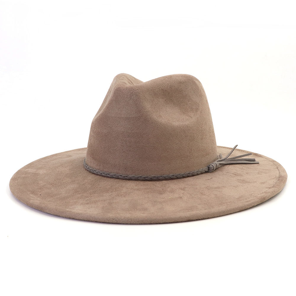 Wide Brim Vegan Suede Blank Hat-USA