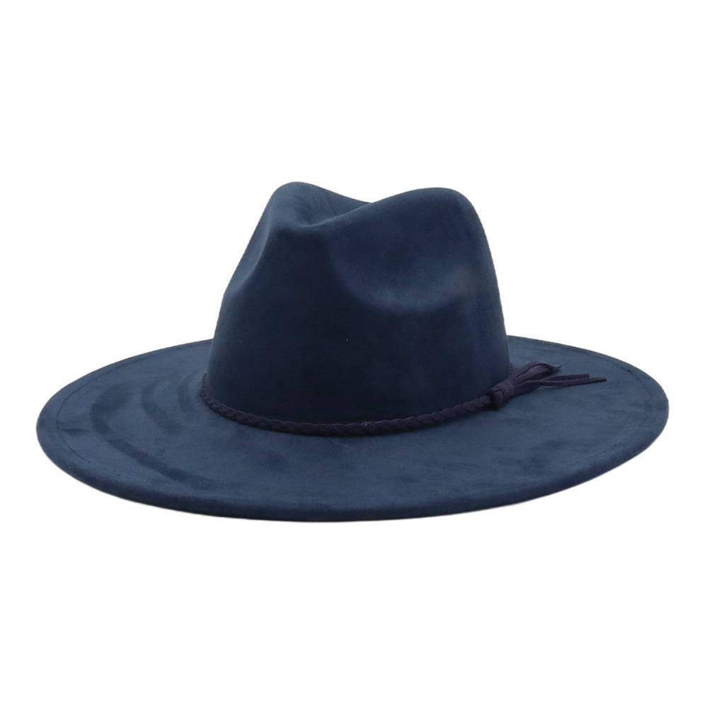 Wide Brim Vegan Suede Blank Hat-USA