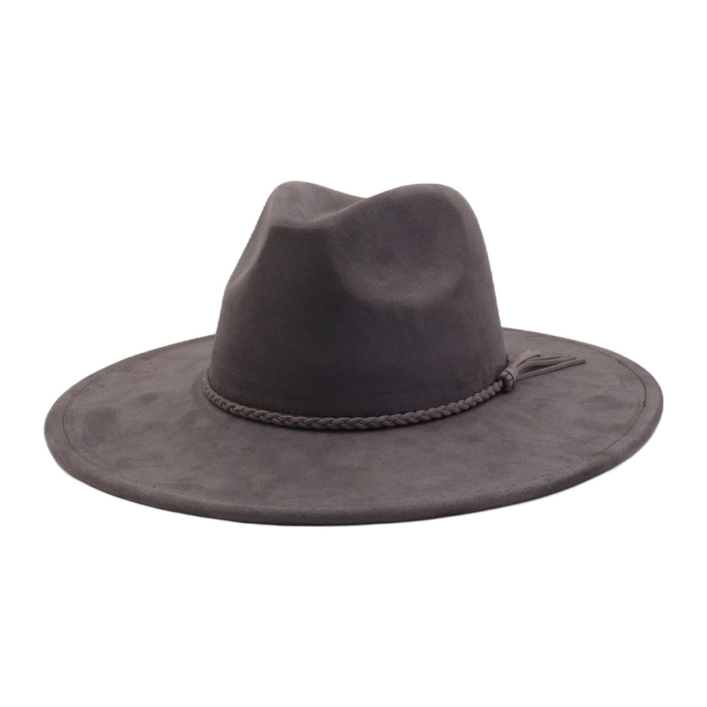 Wide Brim Vegan Suede Blank Hat-USA