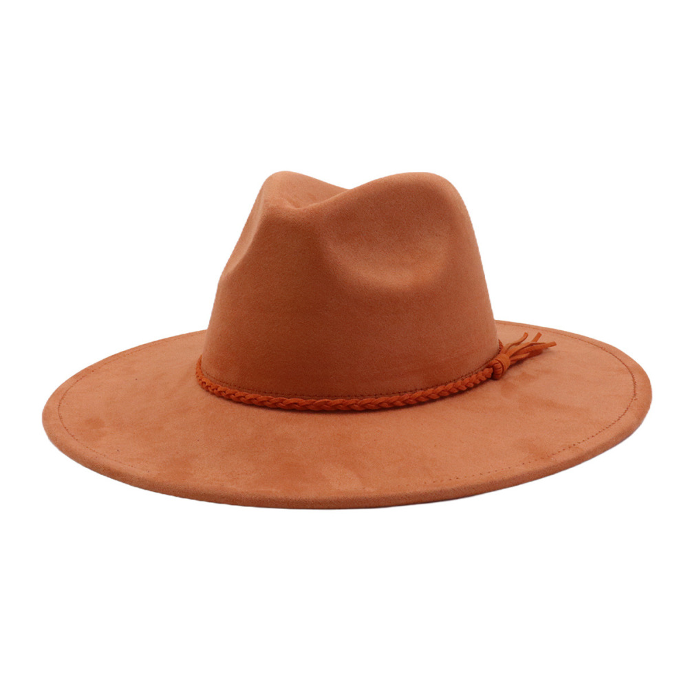 Wide Brim Vegan Suede Blank Hat-USA