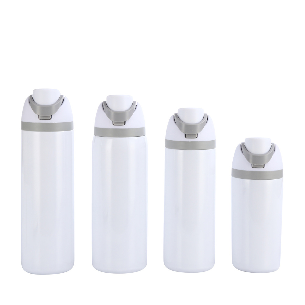 Owala Custom Logo Modern Stainless Steel Cup 16oz 19oz 24oz 32oz Double Wall Vacuum Flask Thermos Leak-Proof BPA Free Portable Water Bottle Hot Cold 12-24hr