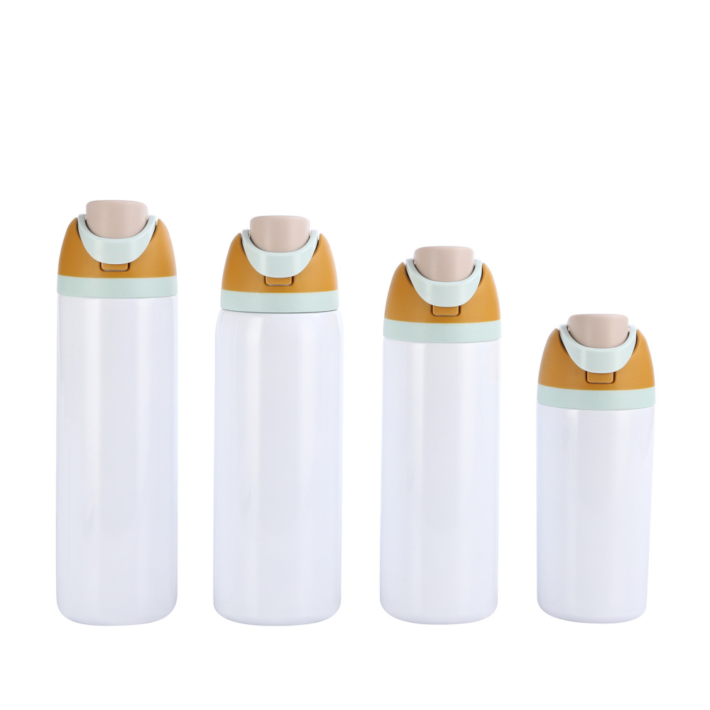 Owala Custom Logo Modern Stainless Steel Cup 16oz 19oz 24oz 32oz Double Wall Vacuum Flask Thermos Leak-Proof BPA Free Portable Water Bottle Hot Cold 12-24hr