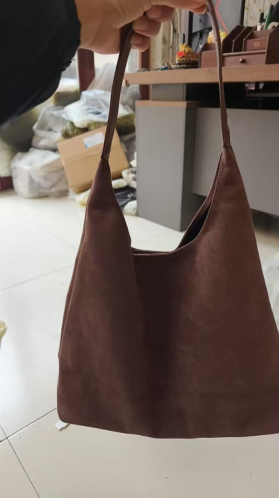 Vegan Suede blank bags for laser engraved or burning China ship to the USA