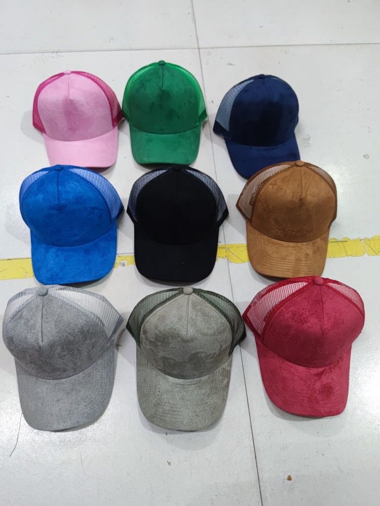 Vegan Suede Blank Baseball Caps for laser engraved or buring