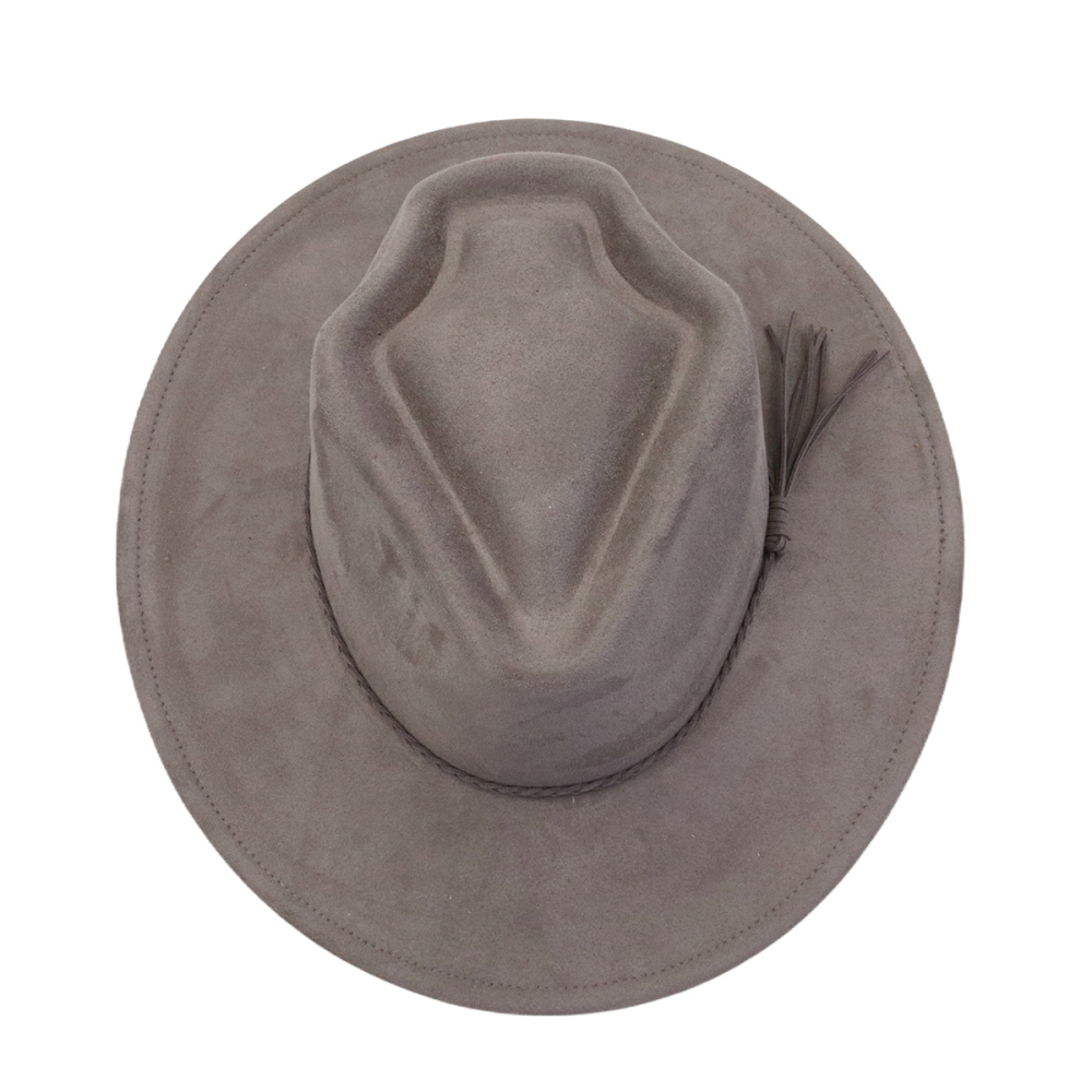 New Fashion Arrow Shape Heart Shape Crown Suede Fedora Wide-brimmed Sun Hats Kids Wide Brim Basic Draw Caps Flat Brim for Girl Women