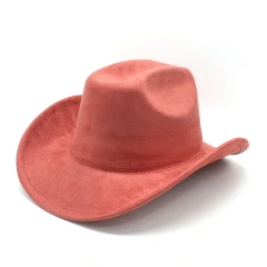 Mix styles Vegan Suede Blank Hat Arrow Shape Heart Shape Crown Suede Fedora Wide-brimmed Hats