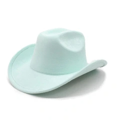 Mix styles Vegan Suede Blank Hat Arrow Shape Heart Shape Crown Suede Fedora Wide-brimmed Hats