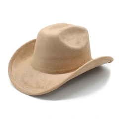 Mix styles Vegan Suede Blank Hat Arrow Shape Heart Shape Crown Suede Fedora Wide-brimmed Hats