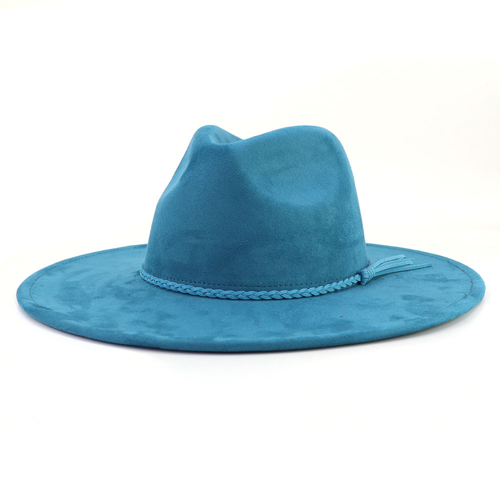 Wide Brim Vegan Suede Blank Hat-USA