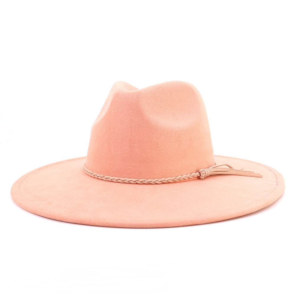 Wide Brim Vegan Suede Blank Hat-USA
