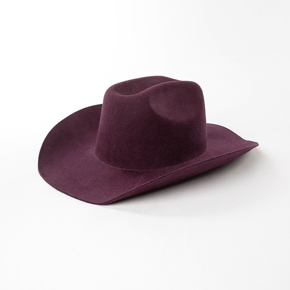 High-quality pure wool hat cowboy styles
