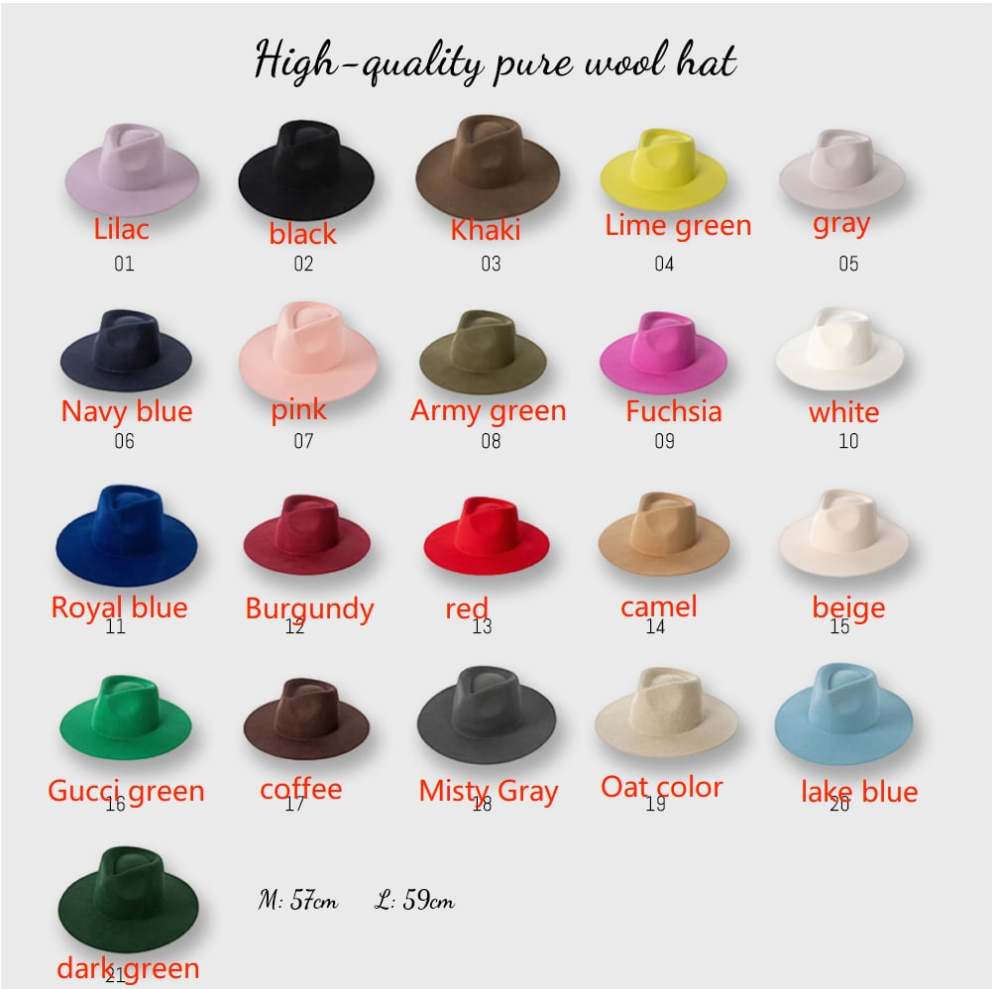 High-quality pure wood fedora hat