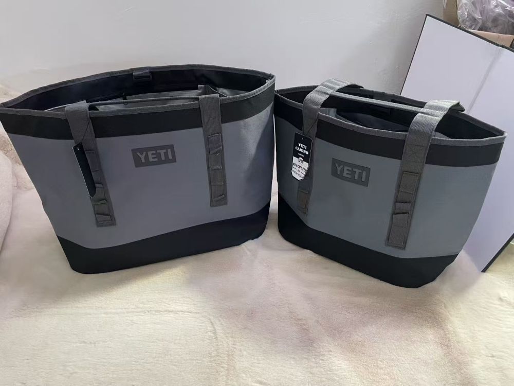 YT Tote-Style Cooler Bag — Hard-Bottom, Waterproof, Outdoor Picnic, Travel, and Lunch Bag / Ice Pack
