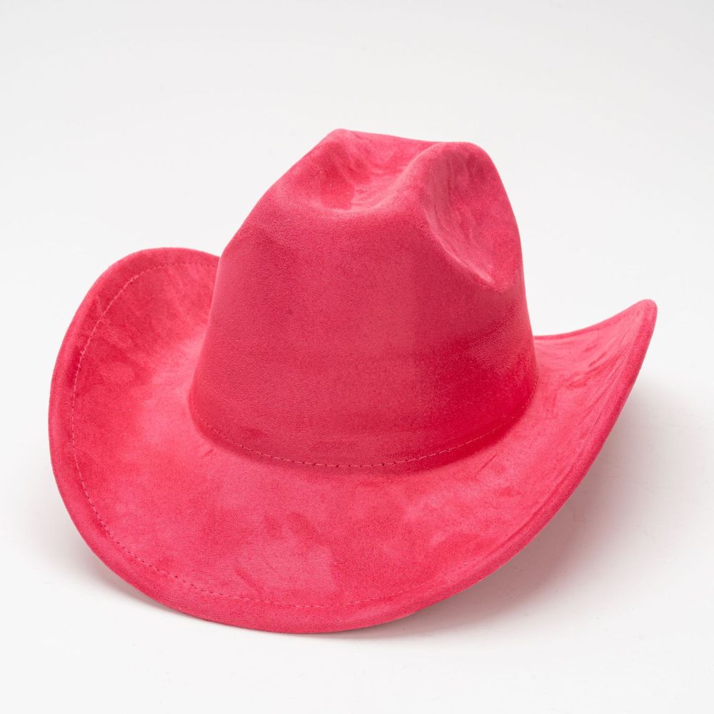 Cowboys Styles Hats Wide Brim Suede Hats Western Cowboy Cowgirl Panama Rancher Hat