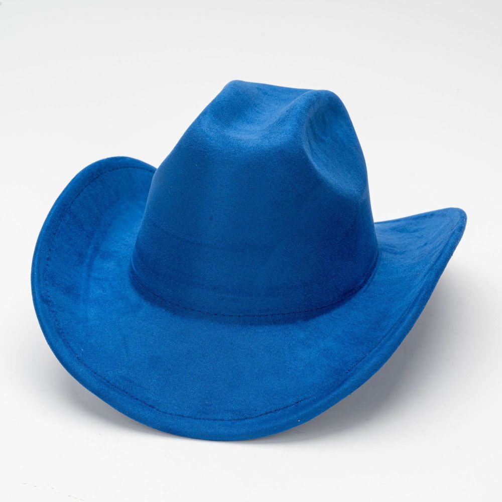 Cowboys Styles Hats Big Wide Brim Suede Fedora Hats Men Women Western Solid Cowboy Cowgirl Panama Rancher Hat