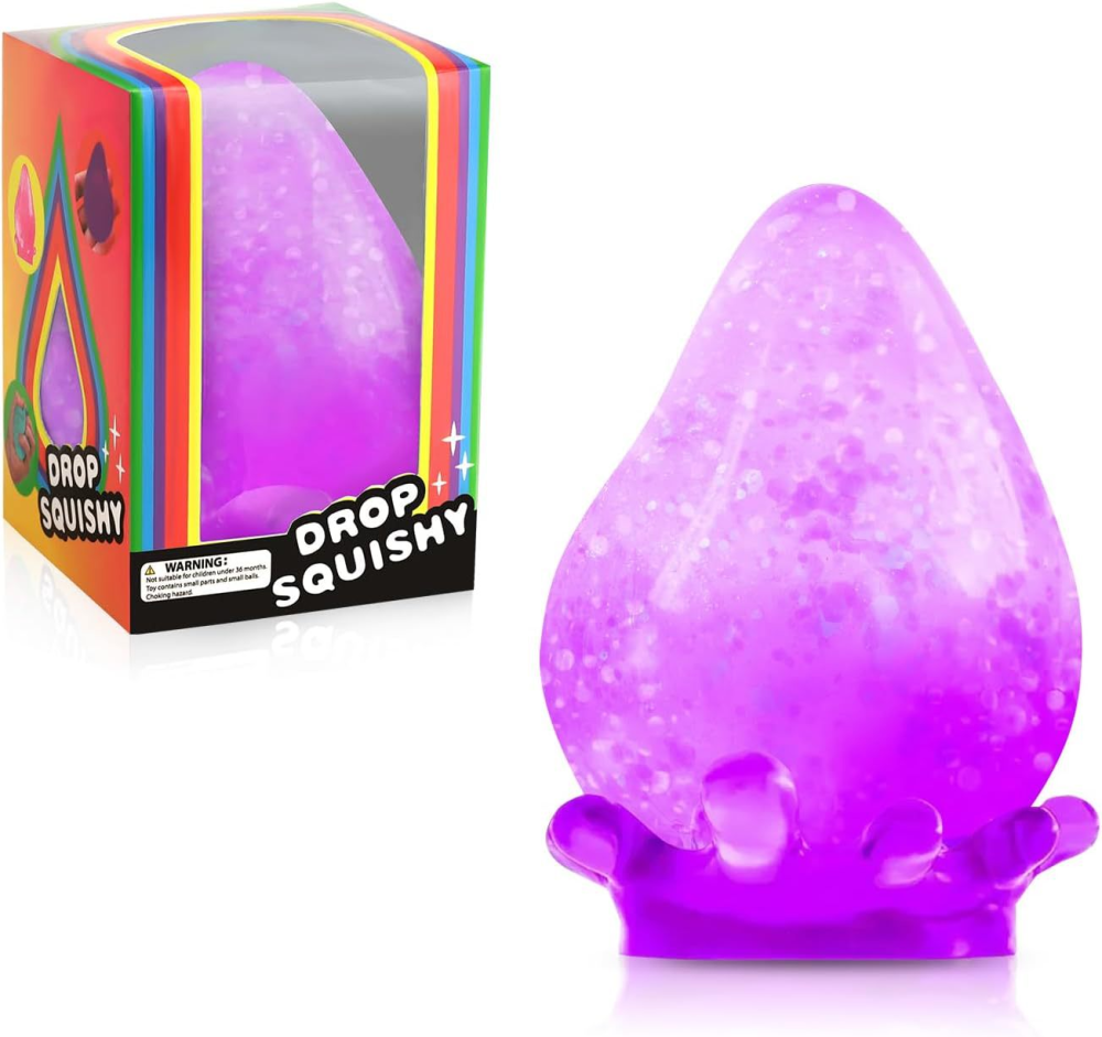 breon's toy Hot Sale Buns Toy Mystery Steamed Blind Box Glitter Rainbow Bao Zi Stress Relief Toys
