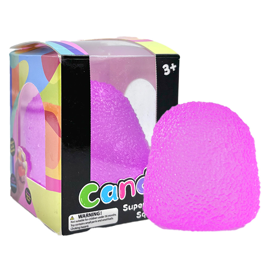 breon's toy Hot Sale Buns Toy Mystery Steamed Blind Box Glitter Rainbow Bao Zi Stress Relief Toys