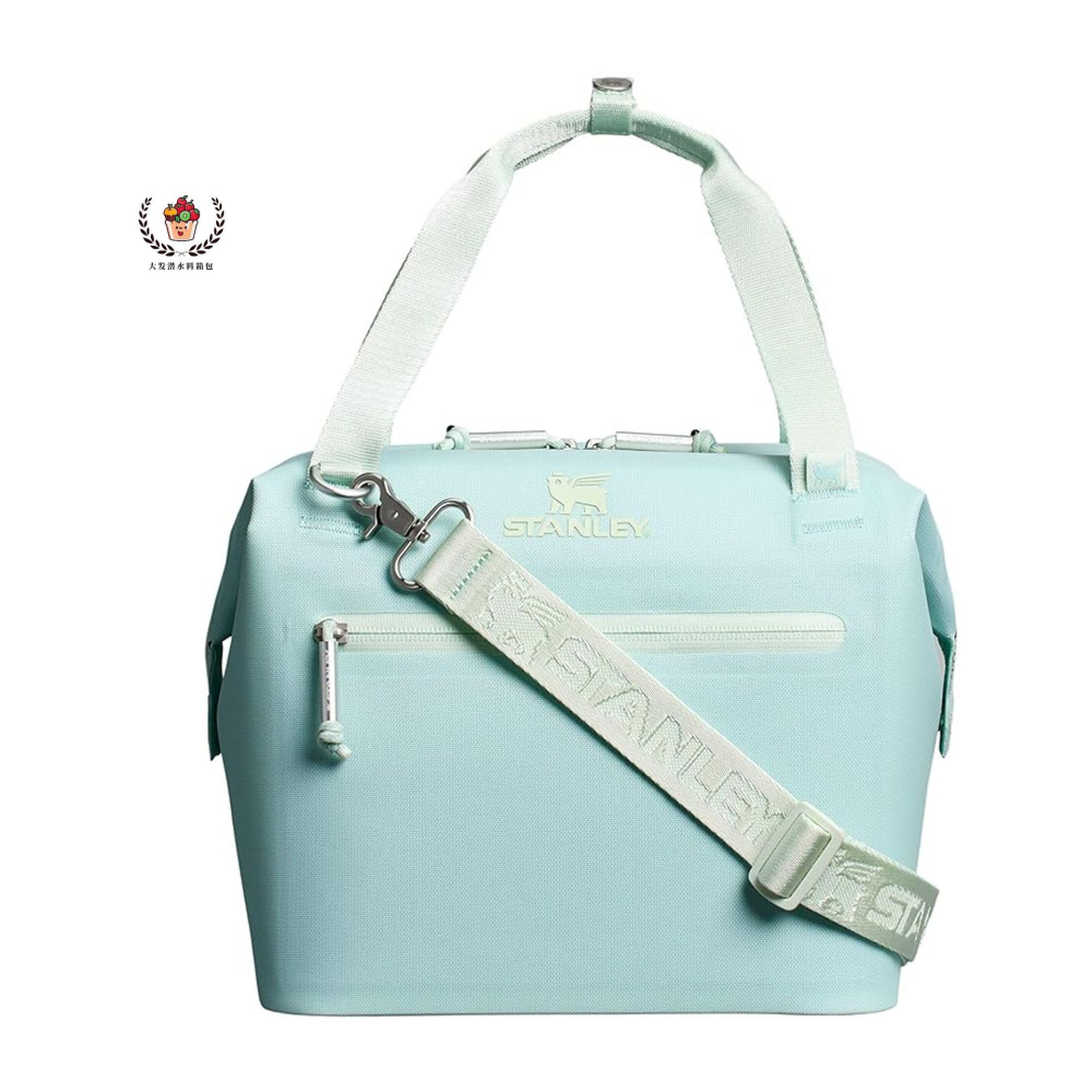 40oz Thermal Polyester Zipper Lunch Bag For Stanley, Portable Waterproof Messenger Sports Bag, Eco-Friendly Lightweight Large Capacity Travel Cosmetic Bag for Women