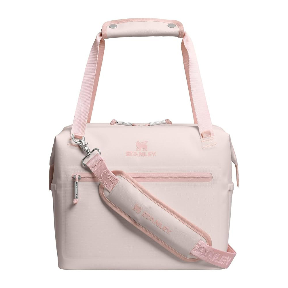 40oz Thermal Polyester Zipper Lunch Bag For Stanley, Portable Waterproof Insulated Messenger Sports Bag, Eco-Friendly Lightweight Stanley Cooler Bag Large Capacity Travel Cosmetic Bag for Women