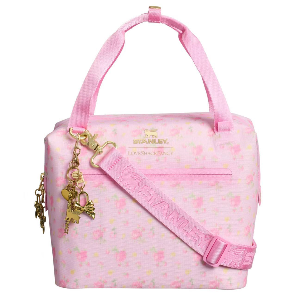 40oz Thermal Polyester Zipper Lunch Bag For Stanley, Portable Waterproof Messenger Sports Bag, Eco-Friendly Lightweight Large Capacity Travel Cosmetic Bag for Women