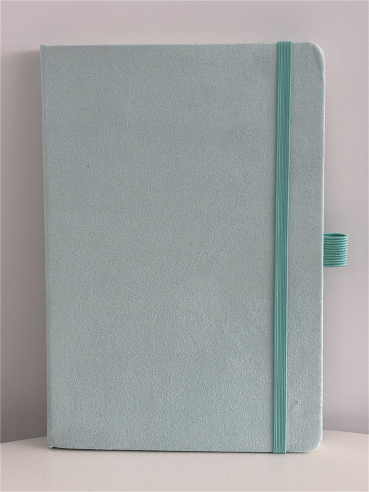 Wholesale A5 Suede Vintage Look Leather Hard Cover Notebook Durable Notepad for School Students Office Business