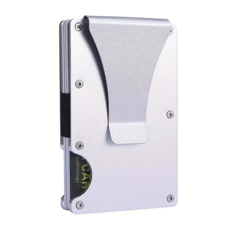 Ultra-thin aluminum alloy credit card wallet / card holder